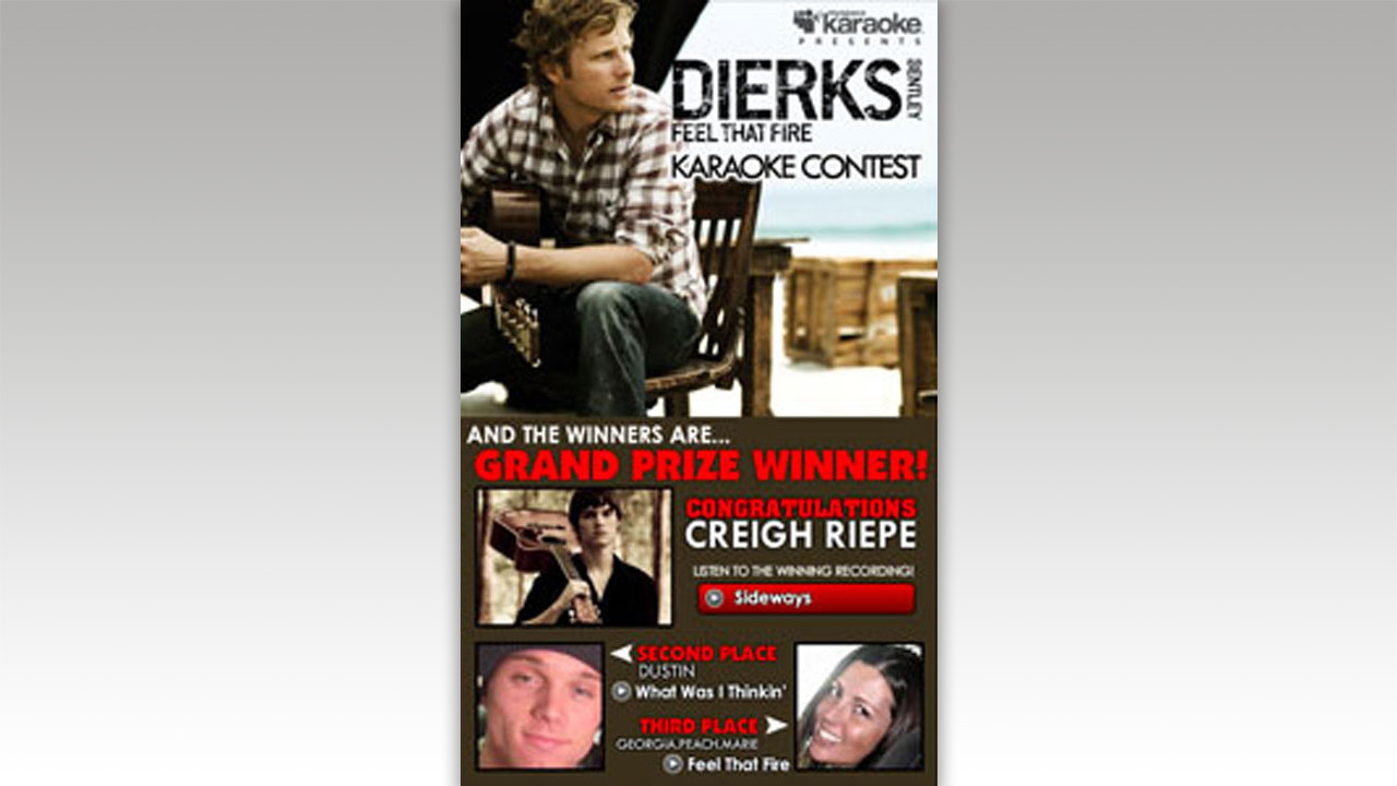 Dierks Contest Winners Banner