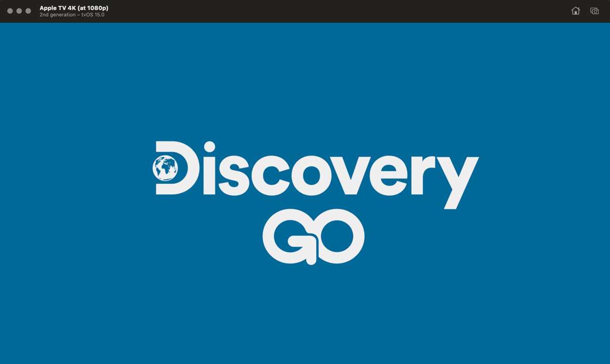 Discovery GO - Splash Screen